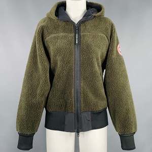 Canada Goose Olive Green Fleece Jacket
